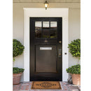 6 of 6:Achim Welcome Printed Coir Doormat, Brown-Black, 18x30 Inches 