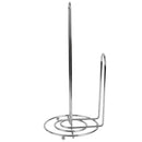 3 of 6:Home Basics Chrome Collection Free Standing Paper Towel Holder with Easy-Tear Arm, 