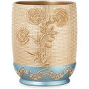 2 of 8:Juego completo de decoración de conjunto de baño Ombre Rose, azul dorado, todo se vende por separado 