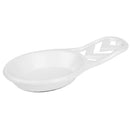 2 of 8:Home Basics Cast Iron Chevron Design Spoon Rest, White, 7.5x3.5x1.3 Inches 