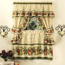 4 of 4:Juego de cortinas de cocina con estampado Apple Orchard, 57 x 36 pulgadas 