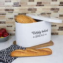5 of 7:Boîte à pain en fer blanc Home Basics Cuisine Collection 