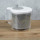 1 of 1:Home Basics Space Saving Salad Spinner Bowl with Handle, 6 Quart
s 