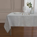 1 of 8:Nappe jacquard florale oblongue Laura 