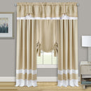 2 of 4:Sombra para atar cortinas de ventana Darcy - 58x63 - Bronceado 