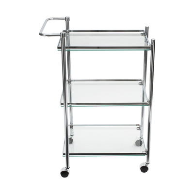 2 of 4:Chariot de service roulant en verre trempé Neu Home 