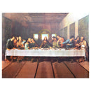 1 of 1:PREMIUS The Last Supper Oversized Hand Embellished Canvas, 47.5x35.5 Inches 