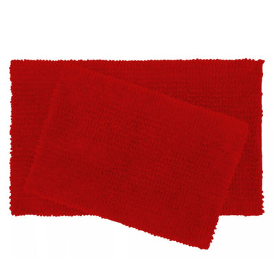 1 of 11:Ensemble de 2 tapis de bain en chenille Premius Chicago, 50 x 81 cm, 43 x 61 cm 