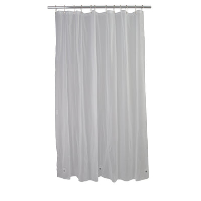 1 of 4:Bath Bliss 2 Pack Heavy Weight Shower Liner in Frost 