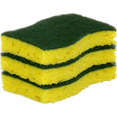 2 of 3:Scotch-Brite - Esponja de limpieza para uso intensivo, paquete de 4, amarillo y verde 