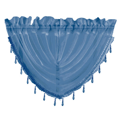 8 of 37:Sheila Sheer Rod Pocket Window Valance and Panel Treatments, All Sold Separately 