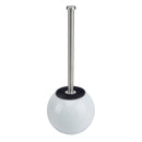2 of 4:Brosse WC et support Bath Bliss Globe Design en blanc 