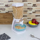 5 of 5:Home Basics Single Cereal Dispenser, White 