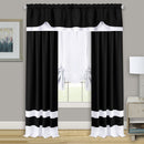 5 of 7:Darcy Window Curtain Tie Up Shade - 58x63 - White 