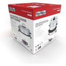 3 of 3:Dominion 24 Cup Cooked (12 Uncooked) Rice Cooker wtih Removable Nonstick Pot & Food Steamer, White 