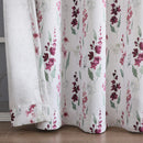 6 of 9:Isla Floral Printed Grommet Room Darkening Window Panel, 52x84 Inches 