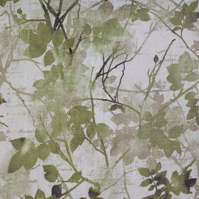 2 of 2:Tranquil - Lined Grommet Window Curtain Panel - 50x63 - Green 