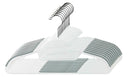 1 of 2:Home Basics Plastic Non-Slip Hanger, Pack of 10), White 