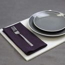 3 of 4:Home Basics 4 Piece Ribbed Stainless Steel Cutlery Dinner Fork Set, Silver 
