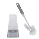 2 of 2:Escobilla y soporte para inodoro cuadrado Bath Bliss 