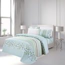 3 of 5:Premius Ivy 6 Piece Premium Luxurious Wrinkle-Free Microfiber Sheet Set 