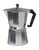 1 of 2:Home Basics 12 Cup Demitasse  Shot Aluminum Stovetop Espresso Maker, Grey 