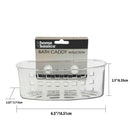 2 of 2:Home Basics Caddy con ventosas 