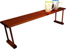 4 of 13:Home Basics Rustic Pine Over Sink Shelf, Wood, 30x6x8 Inches 