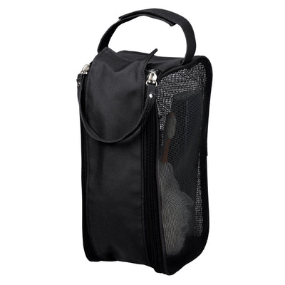 3 of 4:Trousse de toilette suspendue Simplify en maille noire 