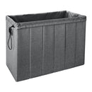 3 of 4:Simplify otomana plegable con tapa abatible en gris 