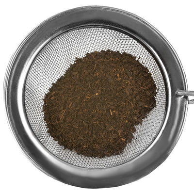2 of 3:Home Basics Infusor de té de acero inoxidable, plateado 