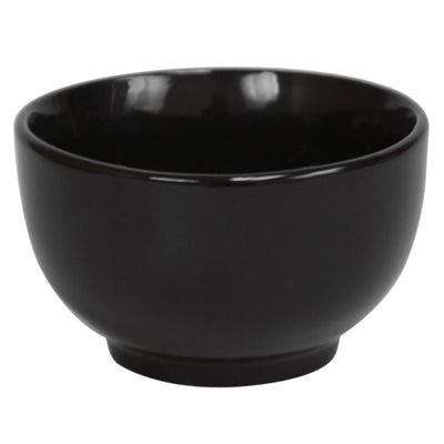 1 of 2:Home Basics Cuenco de cereales de cerámica, negro 