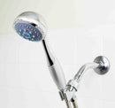 1 of 4:Home Basics Deluxe Handheld 5 Function Shower Massager with 5 FT. Hose, Chrome 