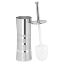 1 of 3:Brosse de toilette et support en acier inoxydable Bath Bliss, deux tons 