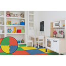 6 of 39:Interlocking Foam 24x24 Anti Fatigue Floor Tiles, 4 Tiles Per Pack, 16 Sq. Ft. 
