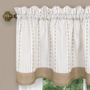 3 of 4:Cantonnière de fenêtre Westport - 58 x 14 - Taupe 
