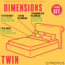27 of 28:PREMIUS Zoey Soft Wrinkle-Free Microfiber Sheet Set, Beige 