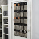 2 of 3:Simplify 20-Pocket  Shoe Organizer in Black 