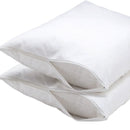 8 of 18:PREMIUS 2-Pack Bed Pillow Protector Encasement Cover with Zipper, White 