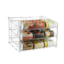 2 of 4:Étagère de rangement de luxe à 3 niveaux pour canettes Neu Home en chrome 