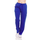8 of 66:Ellen Tracy 4-Way Stretch Elastic Back Drawstring Waistband Scrub Pants 