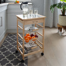 3 of 4:Carro de cocina con cesta y cajones de 3 niveles Neu Home 