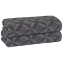 17 of 24:PREMIUS 2 Pack Geo 100% Cotton Yarn Dyed Bath Sheet Towel, 32x64 Inches 