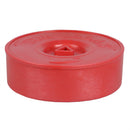 1 of 4:Home Basics Round BPA-free Plastic Tortilla Warmer, Red 