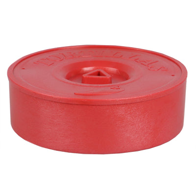 1 of 4:Home Basics Round BPA-free Plastic Tortilla Warmer, Red 