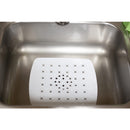 2 of 2:Home Basics Kitchen PVC Sink Mat, Small, White, 11x13 Inches 