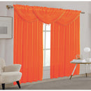 26 of 37:Sheila Sheer Rod Pocket Window Valance and Panel Treatments, All Sold Separately 