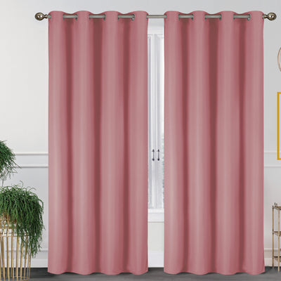 13 of 36:Lillian Room Darkening Grommet Window Panel, 55x84 Inches 