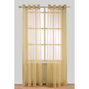 12 of 17:Harper Solid Sheer Voile Grommet Window Panel, 54x84 Inches 