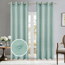 6 of 7:Pearl Design Sheer Grommet Window Panel, 54x84 Inches 